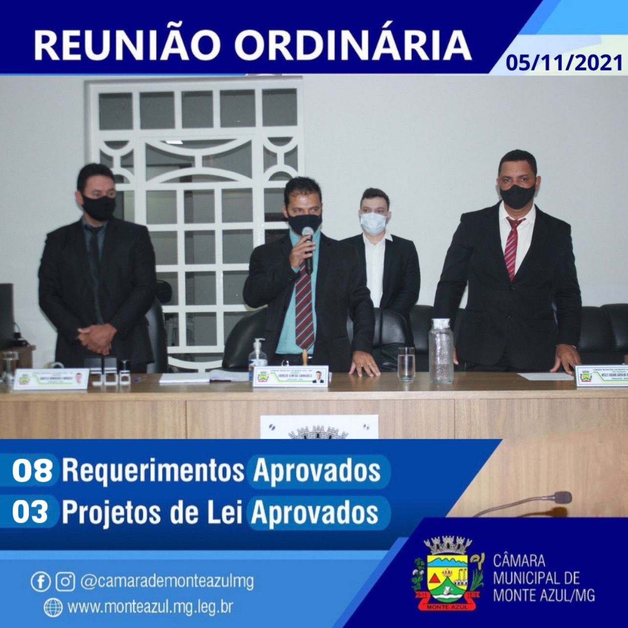 14ª REUNIÃO ORDINÁRIA / MONTE AZUL-MG / 05-11-2021