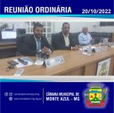 16ª REUNIÃO ORDINÁRIA CÂMARA MUNICIPAL DE MONTE AZUL/MG - 20/10/2022