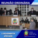 1ª REUNIÃO ORDINÁRIA DO ANO 2022 CÂMARA MUNICIPAL DE MONTE AZUL/MG