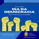 25 de Outubro - Dia da Democracia