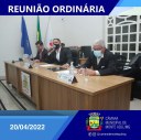 6ª REUNIÃO ORDINÁRIA CÂMARA MUNICIPAL DE MONTE AZUL/MG 20/04/2022