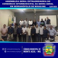 ASSEMBLEIA GERAL EXTRAORDINÁRIA DO CONSÓRCIO INTERMUNICIPAL DA SERRA GERAL