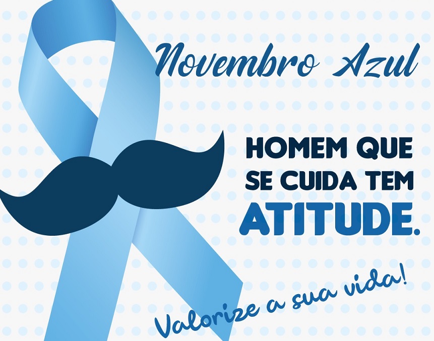 Novembro Azul - A Câmara Municipal de Monte Azul - MG destaca prevenção do câncer de próstata