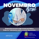 Novembro Azul: Mês mundial de combate ao câncer de próstata Novembro Azul: Mês mundial de combate ao câncer de próstata