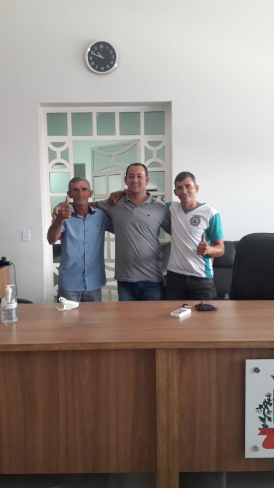 O Vereador Valmir, manifesta apoio a Coleta e Reciclagem na comunidade de Pajeú