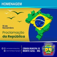 PROCLAMAÇÃO DA REPÚBLICA  - 15 DE NOVEMBRO